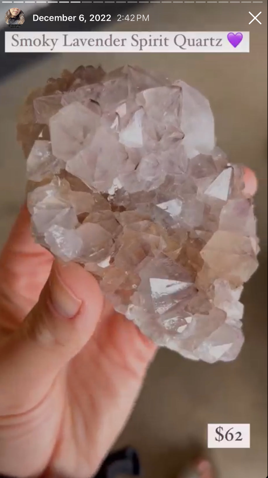 Gorgeous Crystals for A