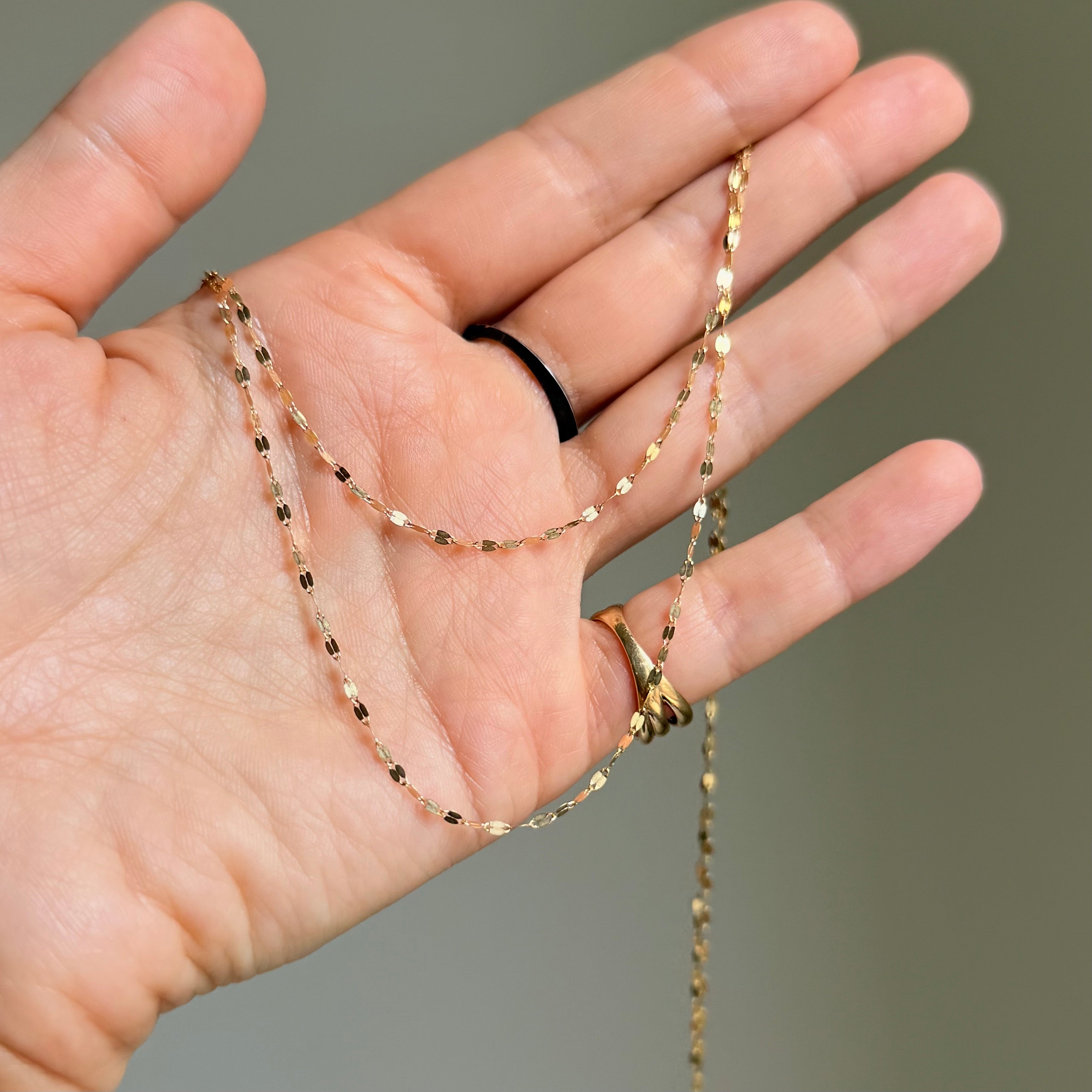 Glittering 2-Strand Layering Necklace