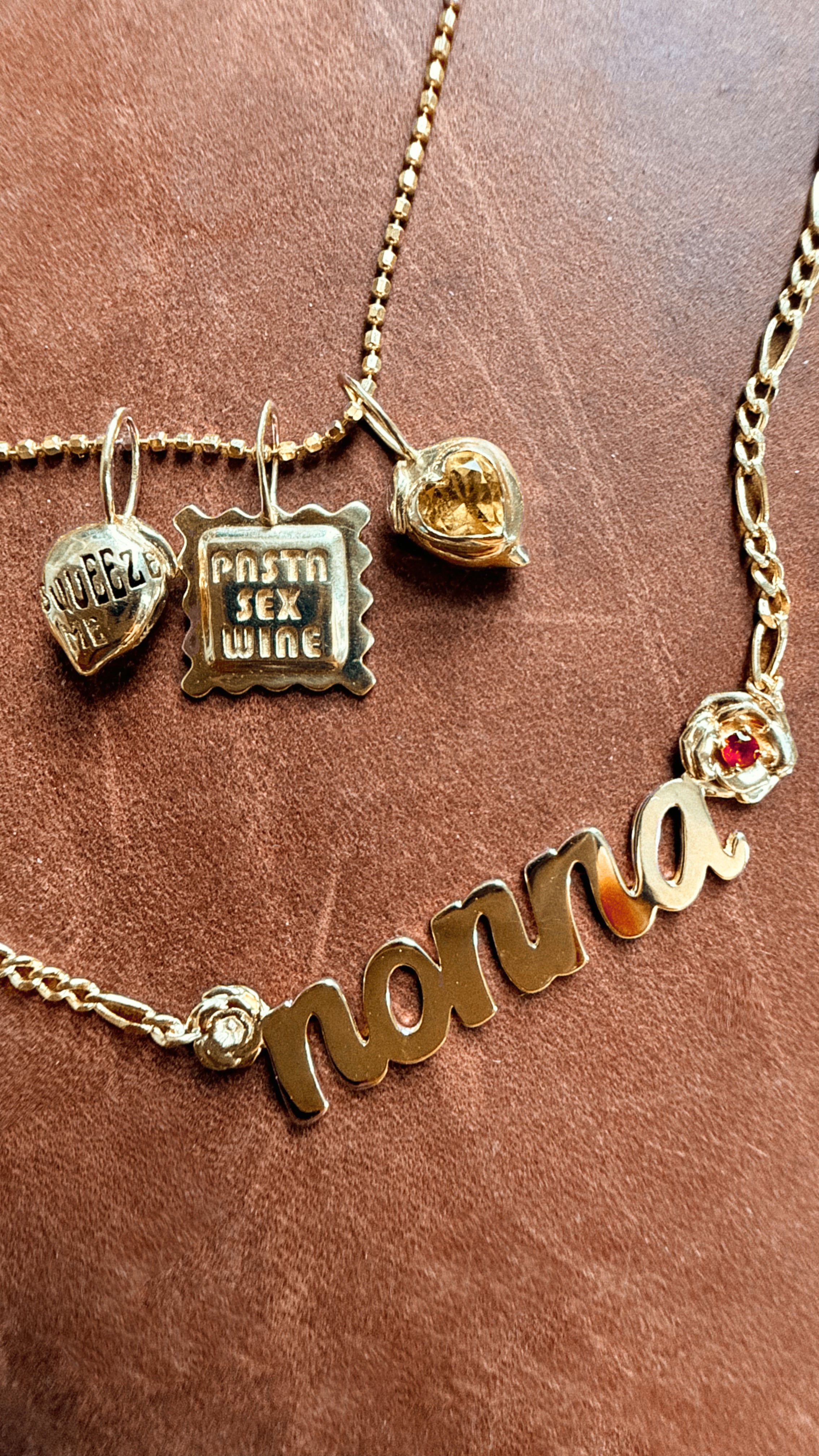 'Nonna' Italian Grandmother Necklace