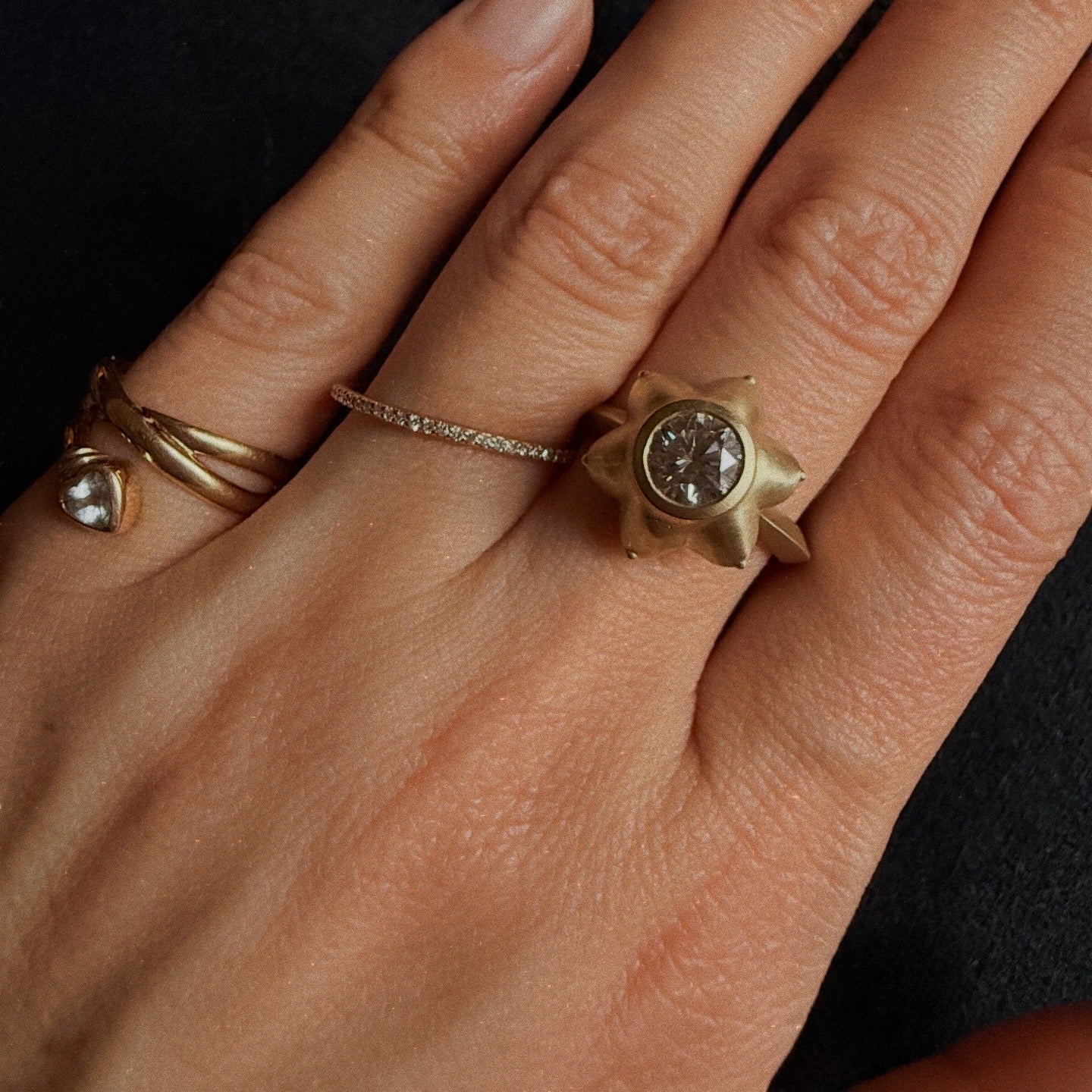 Goddess Meenakshi Ring