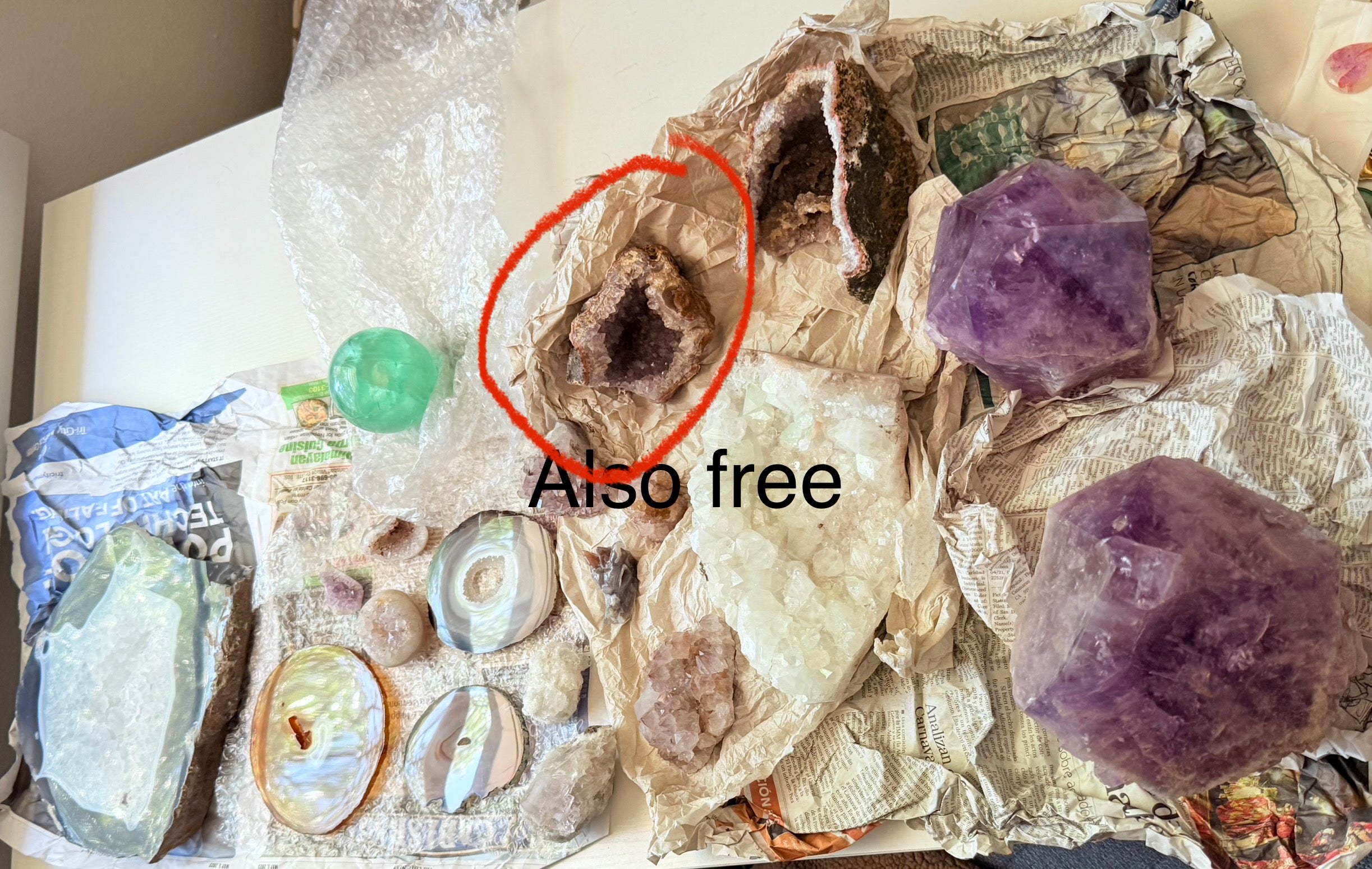 Gorgeous Crystals for A