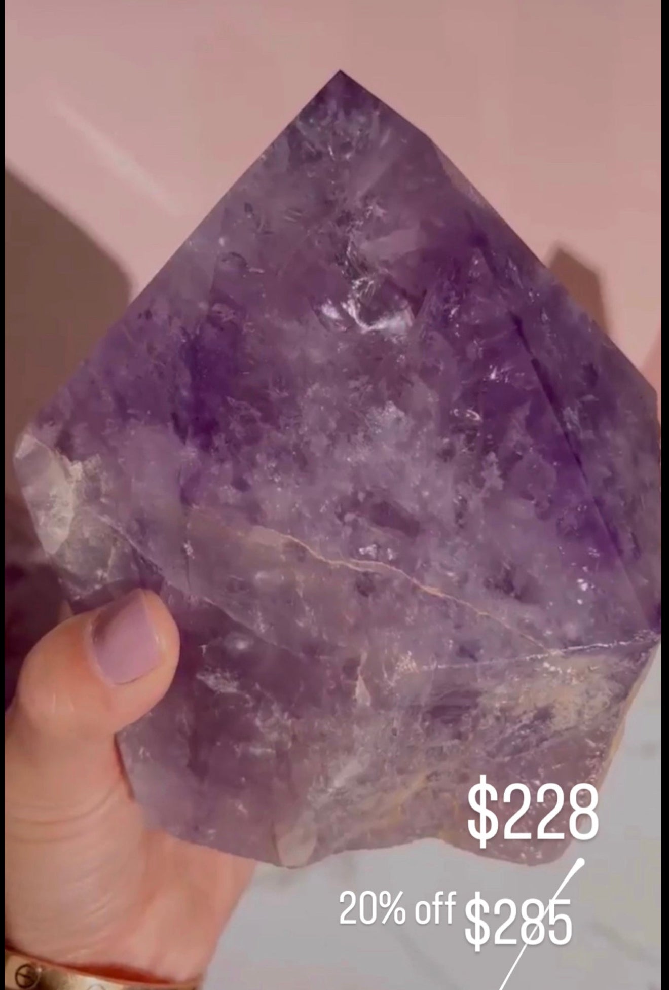 Gorgeous Crystals for A