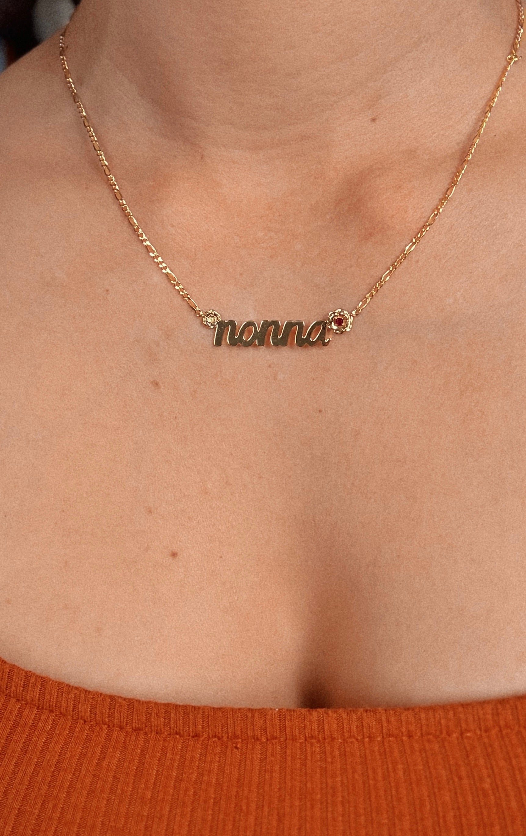 'Nonna' Italian Grandmother Necklace