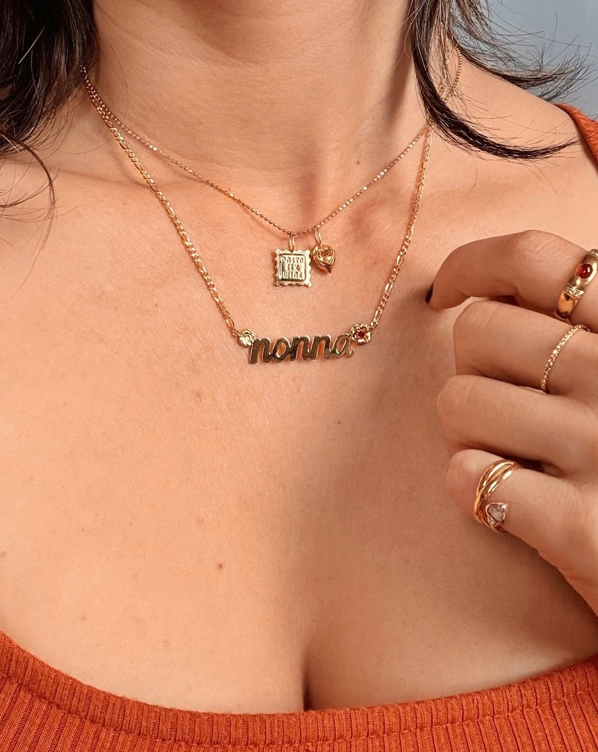 PASTA SEX WINE - Ravioli Silver Charm